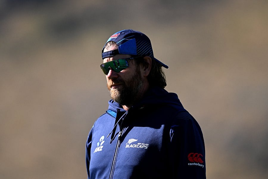 X | Blackcaps : Jacob Oram, New Zealand National Cricket Team bowling coach.  